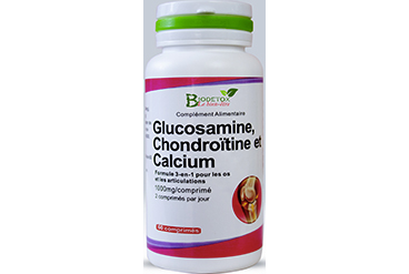 Glucosamine, Chondroïtine, Calcium